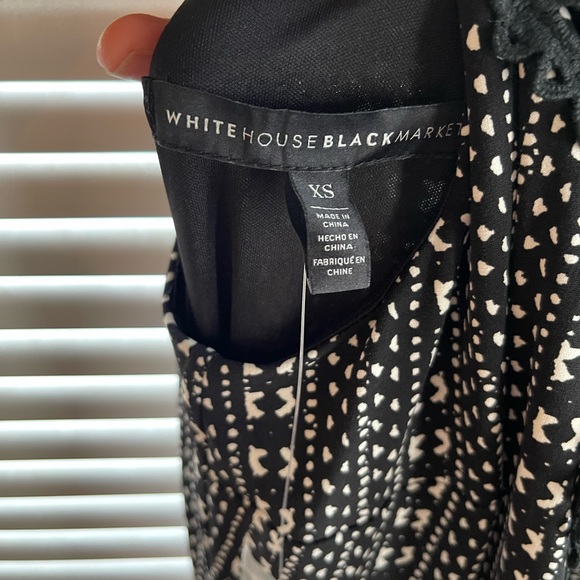 White House Black Market Crochet Neck Shift New Dress - Picture 6 of 7